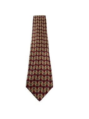 Burberry Men’s Pure Silk Tie British Burberry Old Money Tie Burgundy